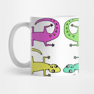 Lizard Pattern Mug